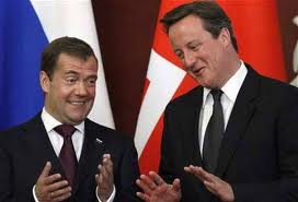Angleterre Russie promouvoir les relations économiques